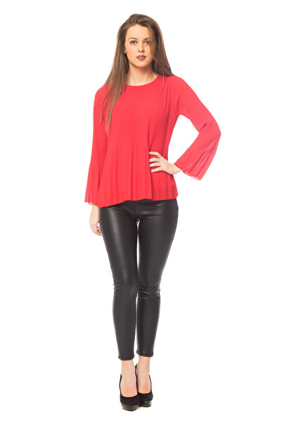 TINKA Fashion Elegant coral blouse