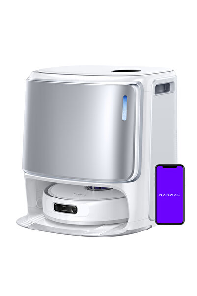 Narwal Freo Z10 Ultra Akıllı Robot Süpürge Gümüş,18.000PA Emiş Gücü