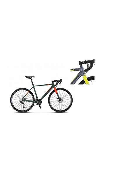 Mosso GVL700-GRX400 ERKEK YARIŞ BİSİKLETİ 550H HD 28 JANT 20 VİTES ANTRASIT LIME