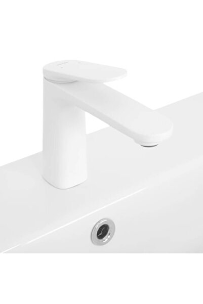 Maison Mex Basin mixer, SCHNEE, L.15 l.17.2 H.4.5 cm, matt white