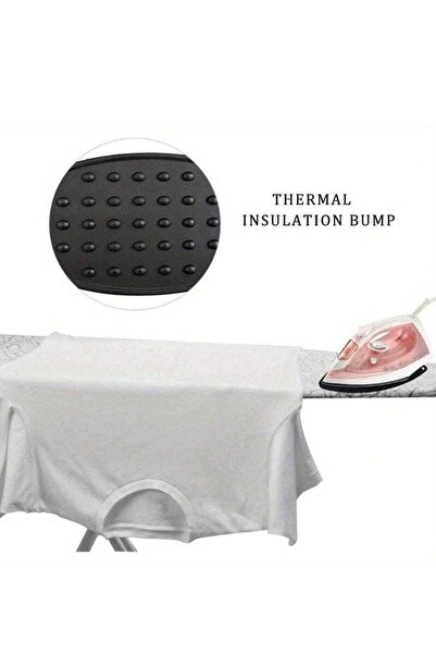 Generic Iron Rest Pad Heat Resistant Silicone Mat, Non-Slip Iron Holder, Black