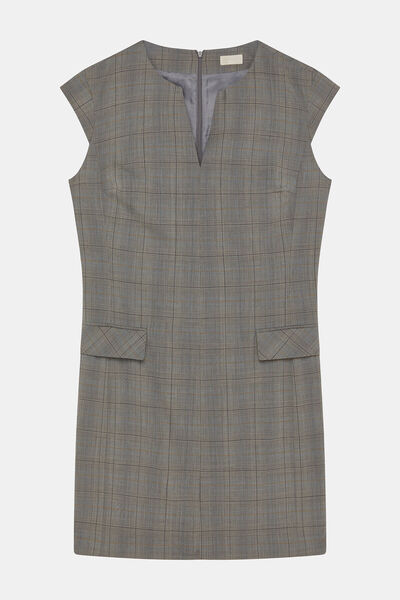 W Collection GRİ EKOSELİ ELBİSE