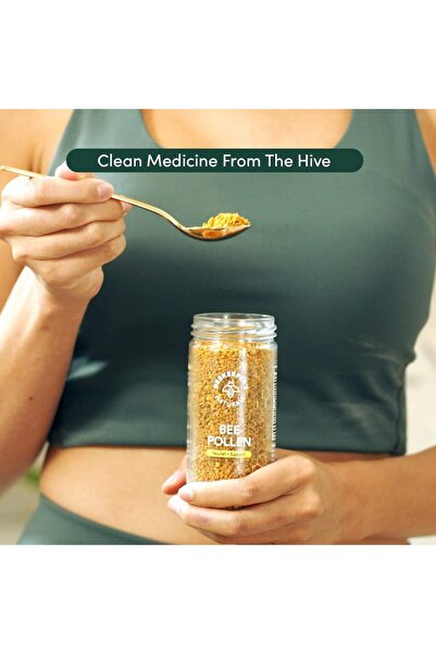 Beekeeper's Naturals 100% Raw Bee Pollen Granules, Paleo & Keto Friendly, Gluten-Free, 5.5 oz