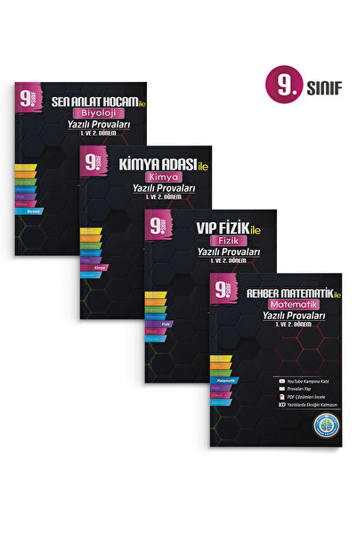 Tonguç Yayınları 9. Sınıf Yazılı Provaları Sayısal Set
