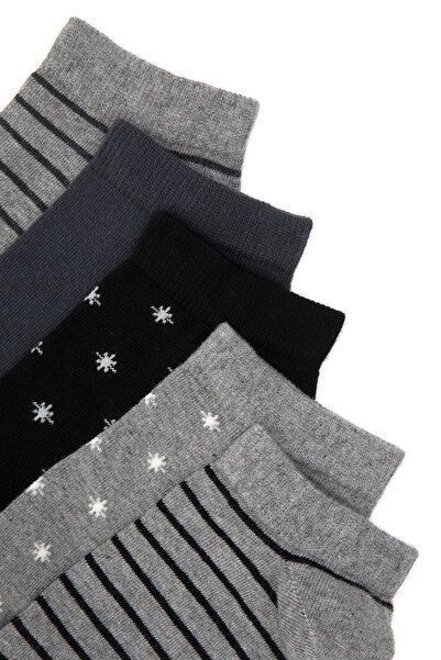 U.S. Polo Assn. Women's 5-Piece Booties Socks 50317976-Vr046