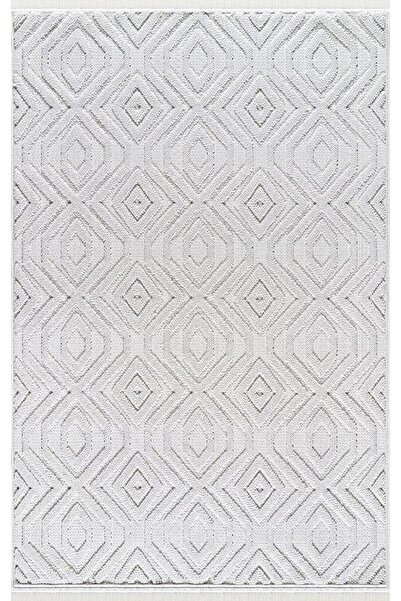 Merinos Halı Kişiye Özel Ölçü Yolluk Halısı 100x400 Garden 61577 060 Krem