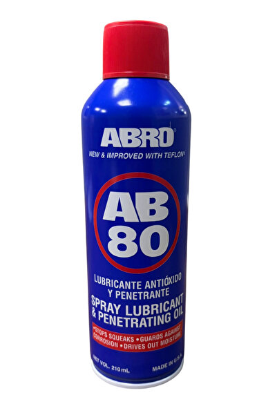 Rust Remover, Lubricant Spray American 210 ML Made in America AB80