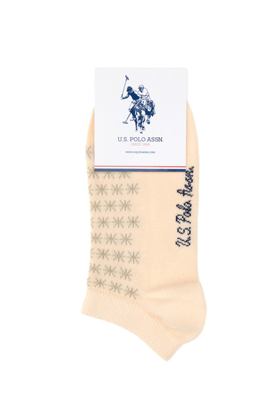 U.S. Polo Assn. Women's 2-Piece Booties Socks 50317978-Vr053