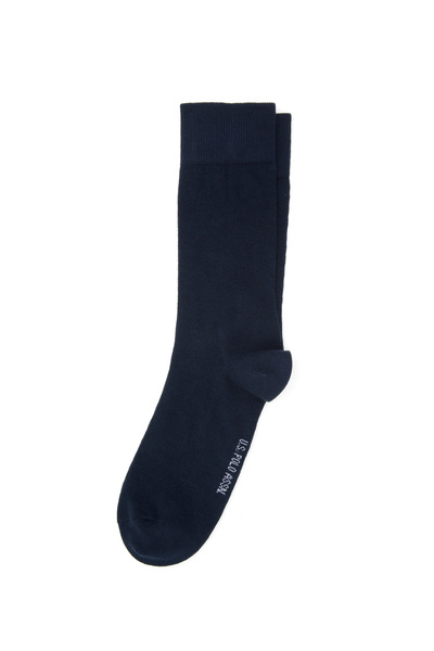U.S. Polo Assn. Men's Navy Blue Socks 50317966-Vr033