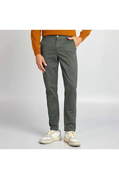 KİABİ Slim-fit chinos GREEN
