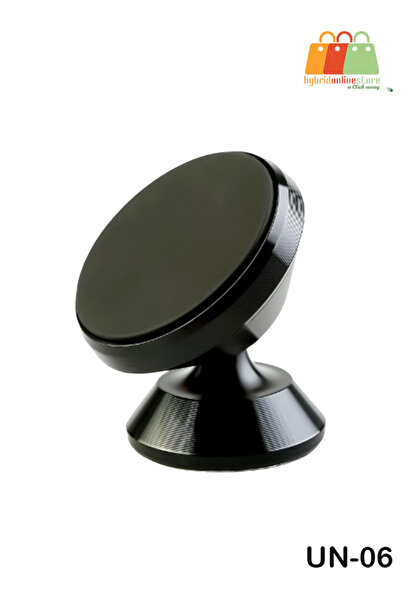 Generic UN-06 360° Rotation Magnetic Car Phone Holder Mount for Car, Home, and Office Use