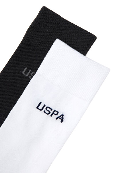 U.S. Polo Assn. Men's Black Socks 50318209-Vr046