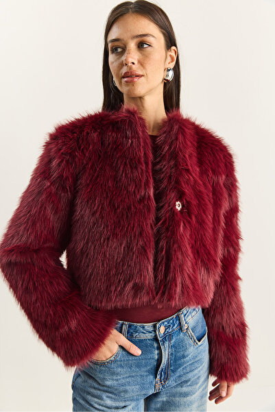 Bianco Lucci Women's Faux Fur Lined Coat 38119 60251968