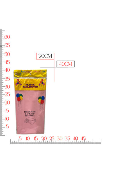 MOB_TOYS مجموعة سفر حفلات لون وردي (١٣٧سم x ١٨٣سم)