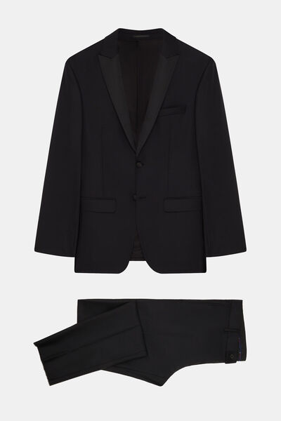 W Collection SİYAH SIVRI YAKA SMOKİN