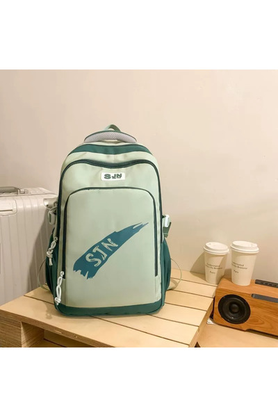 Generica School Backpack Waterproof Book Bag with Doll Pendant forTeen Girs Kid Students Elementary