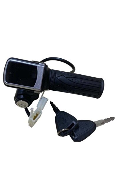 Generic Accelerator Handle With Key And Electronic Screen For Scooter Drift 36V