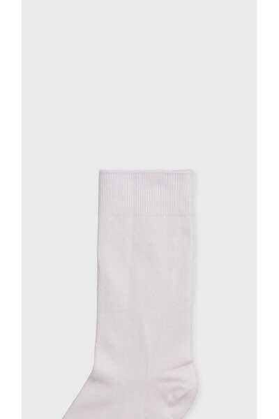 Buly Μακριές κάλτσες από βαμβάκι εκρού