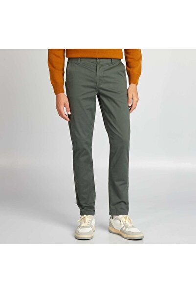 KİABİ Slim-fit chinos GREEN