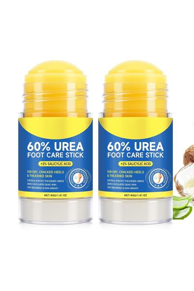 Arabest 60% Urea with 2% Salicylic Acid Urea Foot Care Stick, Foot Cream Moisturizer for Dry Cracked Feet