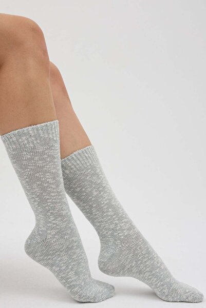 Buly Χοντρές χειμερινές κάλτσες με μελανζέ