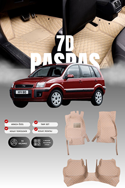 stiloto فرشة أرضية جلدية للسيارة فورد فيوجن (2006-2008) 7D |   حماية كاملة، م...