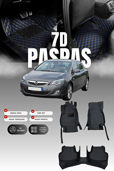 stiloto دواسة سيارة جلدية سباعية الأبعاد لأوبل أسترا جيه سيدان (2010-2015) | ...