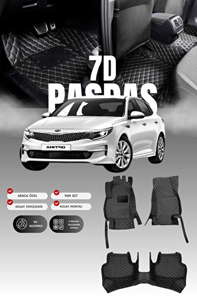 stiloto دواسة سيارة جلدية سباعية الأبعاد لكيا أوبتيما (2015-2020) |   حماية ك...