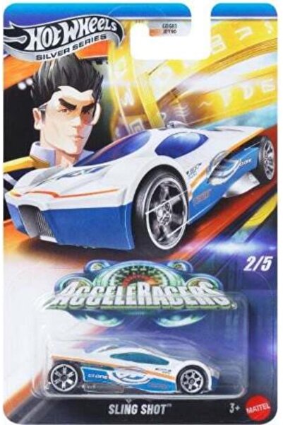 HOT WHEELS Silver Series AcceleRacers Sling Shot JCB94