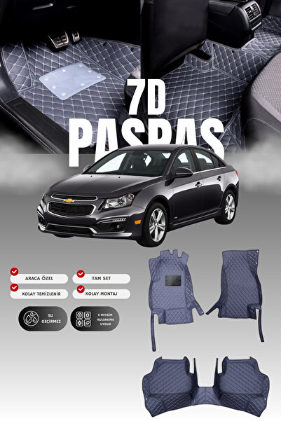 stiloto دواسة سيارة جلدية سباعية الأبعاد لشيفروليه كروز (2008-2016) |   حماية...