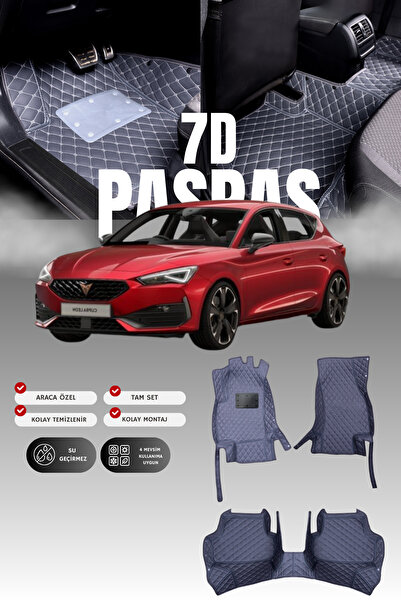 stiloto سجادة أرضية للسيارة من الجلد لسيارة كوبرا ليون (2020 وما بع ذلك) طراز...