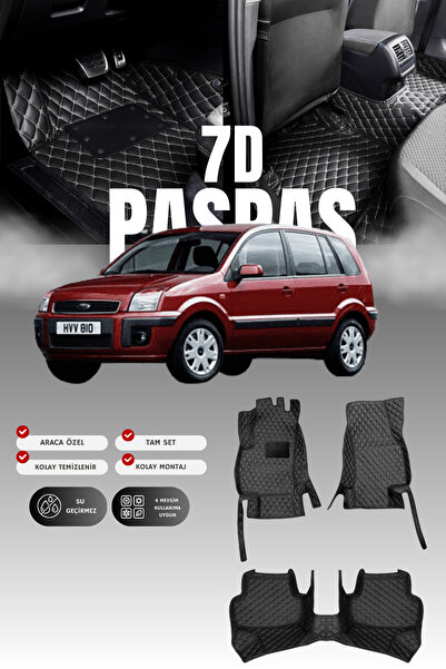 stiloto فرشة أرضية جلدية للسيارة فورد فيوجن (2006-2008) 7D |   حماية كاملة، م...