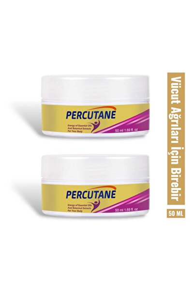 Percutane Hızlı Etkili Kas ve Eklem Rahatlatıcı Vücut Masaj Kremi 50 ML X 2 Adet