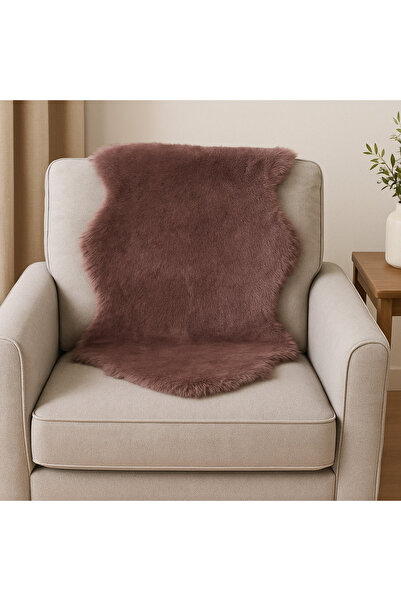 LİDYA DERİ Gerçek Kuzu Postu Dekoratif Halı,Zemin Dekor,Evcil Hayvan Yatağı