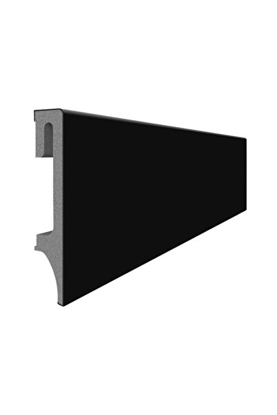 VOX Espumo Suya Dayanıklı Kompozit Süpürgelik 8 cm - 2,40 Metre - Siyah - ESP206