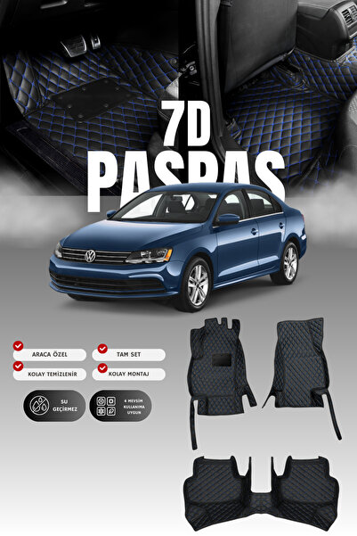 stiloto دواسة سيارة جلدية سباعية الأبعاد لفولكس فاجن جيتا (2011-2018) |   حما...