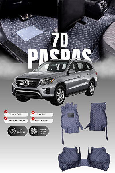 stiloto دواسة سيارة جلدية سباعية الأبعاد لمرسيدس GLS 350 / X166 (2015-2019) |...