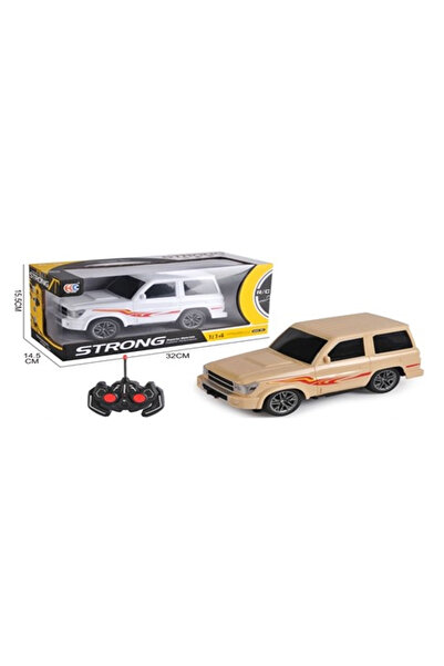 Toysea 1:14 RC SUV with Lights, 4 Functions, Strong Build, Smooth Control