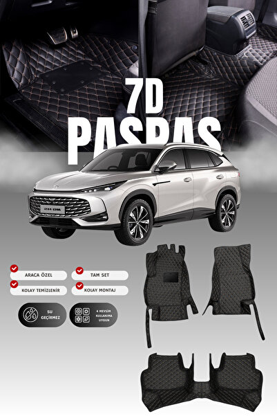 stiloto سجادة أرضية للسيارة من الجلد بتصميم حوض السباحة لسيارة إم جي إتش إس (...