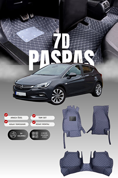 stiloto دواسة سيارة جلدية سباعية الأبعاد لأوبل أسترا كيه سيدان (2015-2021) | ...