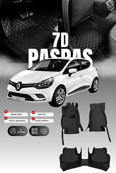 stiloto دواسة سيارة جلدية سباعية الأبعاد لرينو كليو 4 هاتشباك (2012-2019) |  ...