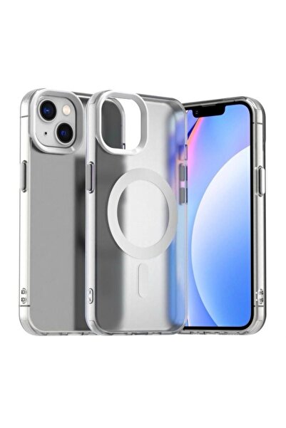 Goldie Case İphone 15 Uyumlu Düz Renkll Magsafe Kablosuz Şarj Özelliği Aktif ...