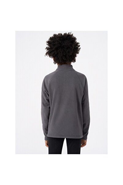 4F Boys' Grey Thermal Fleece Underwear Set, Size 122/128, High-Quality Insulating Layer