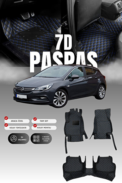 stiloto دواسة سيارة جلدية سباعية الأبعاد لأوبل أسترا كيه سيدان (2015-2021) | ...