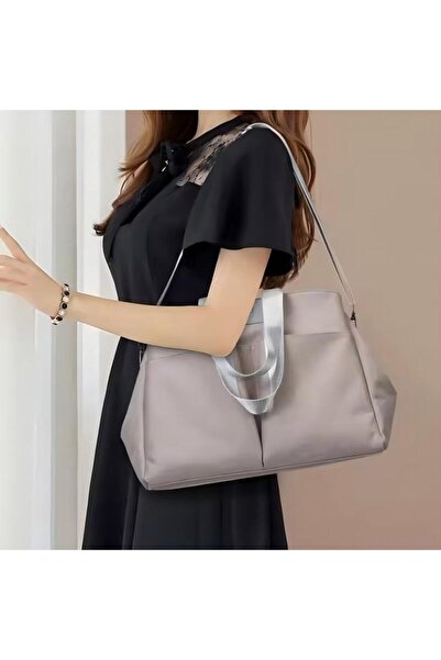 Generic 3pcs Multifunctional Waterproof Diaper Bag Oxford Cloth Baby Diaper Bag Grey