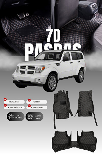 stiloto دواسة سيارة جلدية سباعية الأبعاد لدودج نيترو (2006-2012) |   حماية كا...