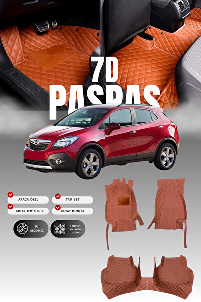 stiloto دواسة سيارة جلدية سباعية الأبعاد لأوبل موكا (2012-2019) |   حماية كام...