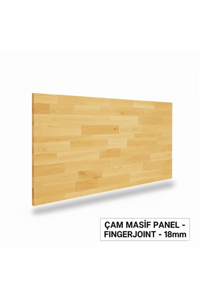GLOPAN Çam ahşap masif plaka 18x200x1000mm