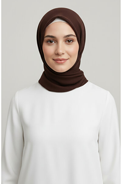 sefamerve Jan Jan Chiffon Scarf 70311-33 Bitter Brown