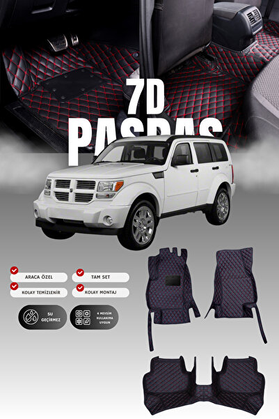 stiloto دواسة سيارة جلدية سباعية الأبعاد لدودج نيترو (2006-2012) |   حماية كا...